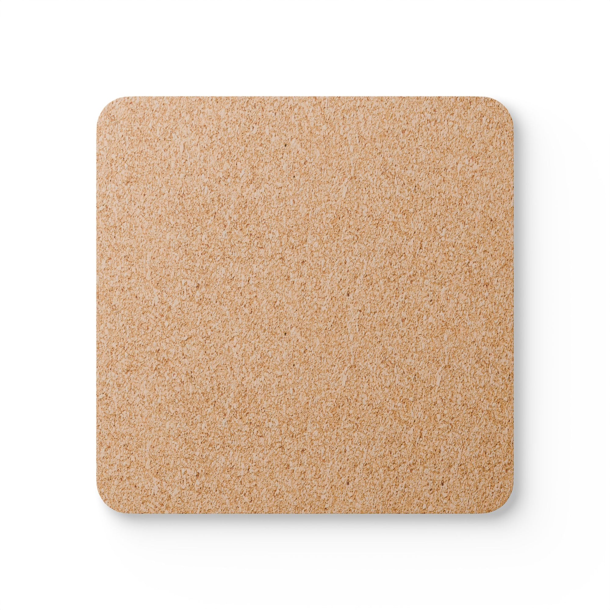 Vibrant Floral Corkwood Coaster Set