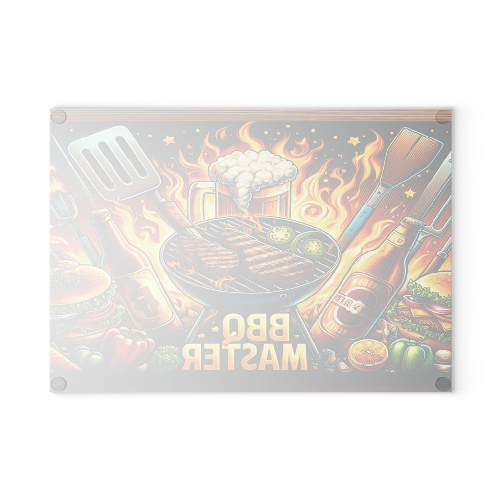 BBQ Master Glass Cutting Board