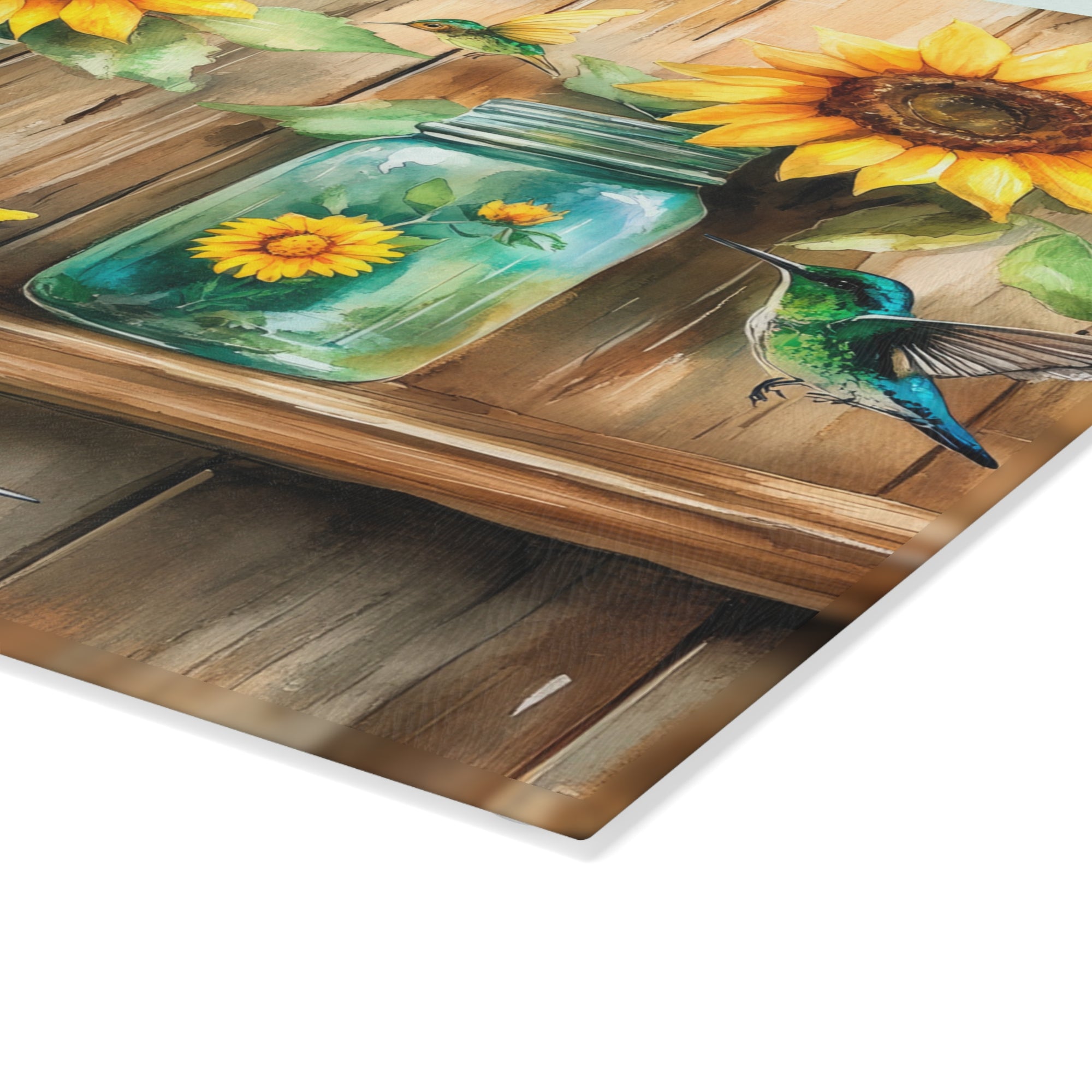 Sunflower Glass Cutting